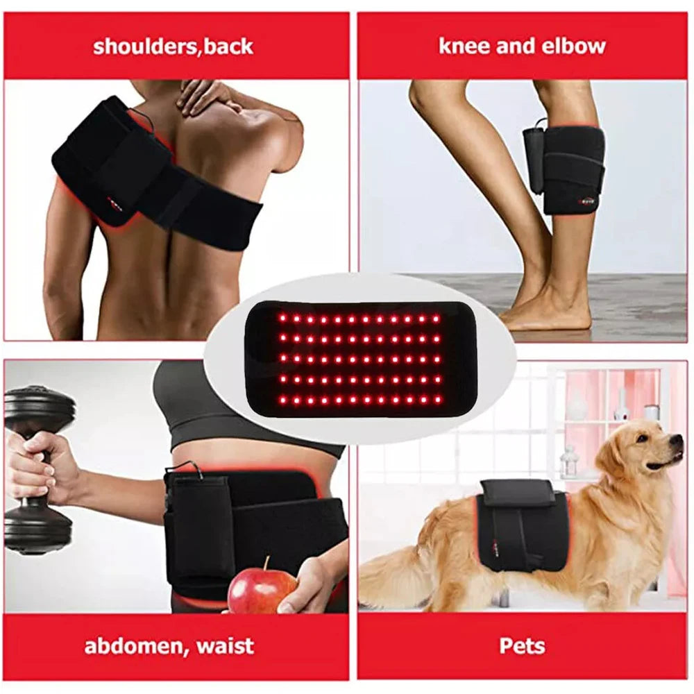 Infrared LED Light Therapy Device for Face and Body Relief