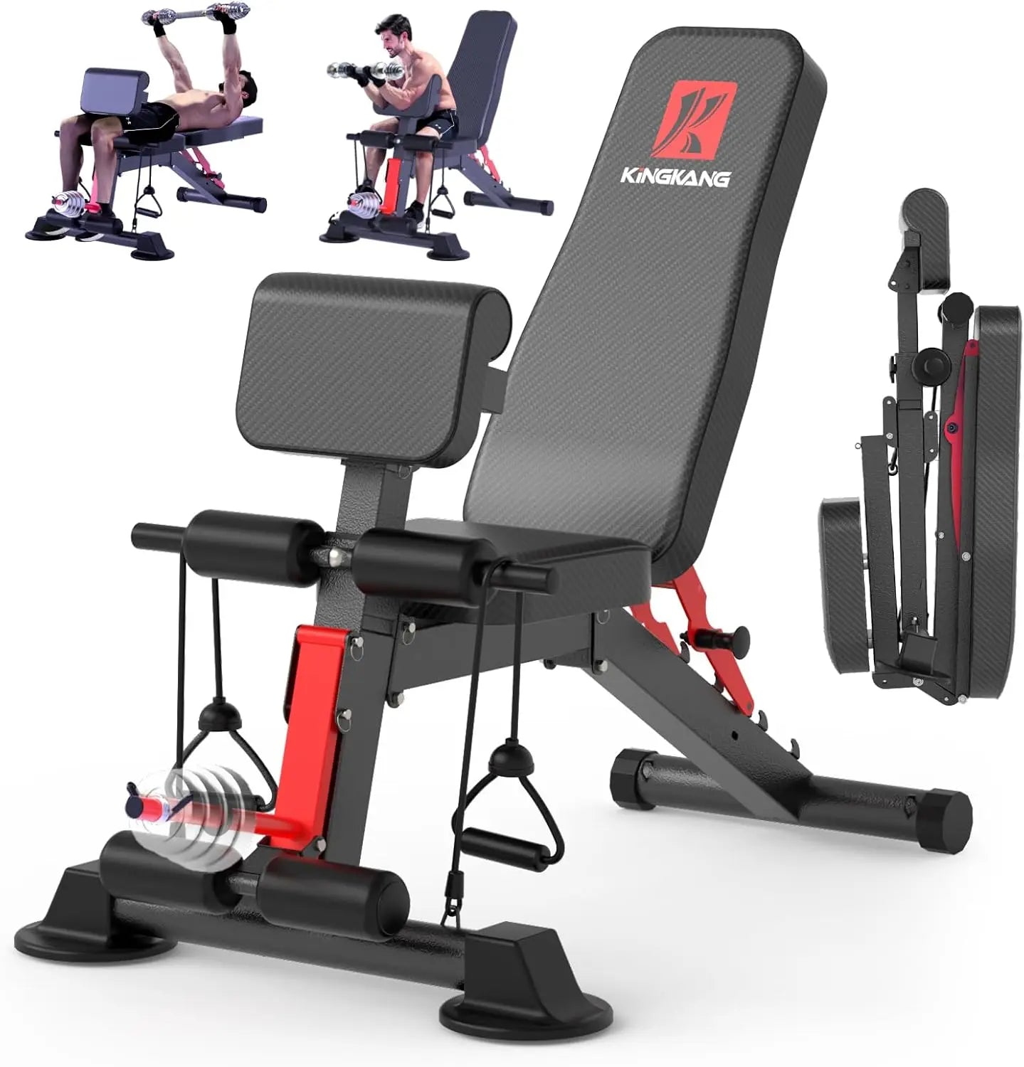 Foldable Dumbbell Weight Bench For Full Body Workouts