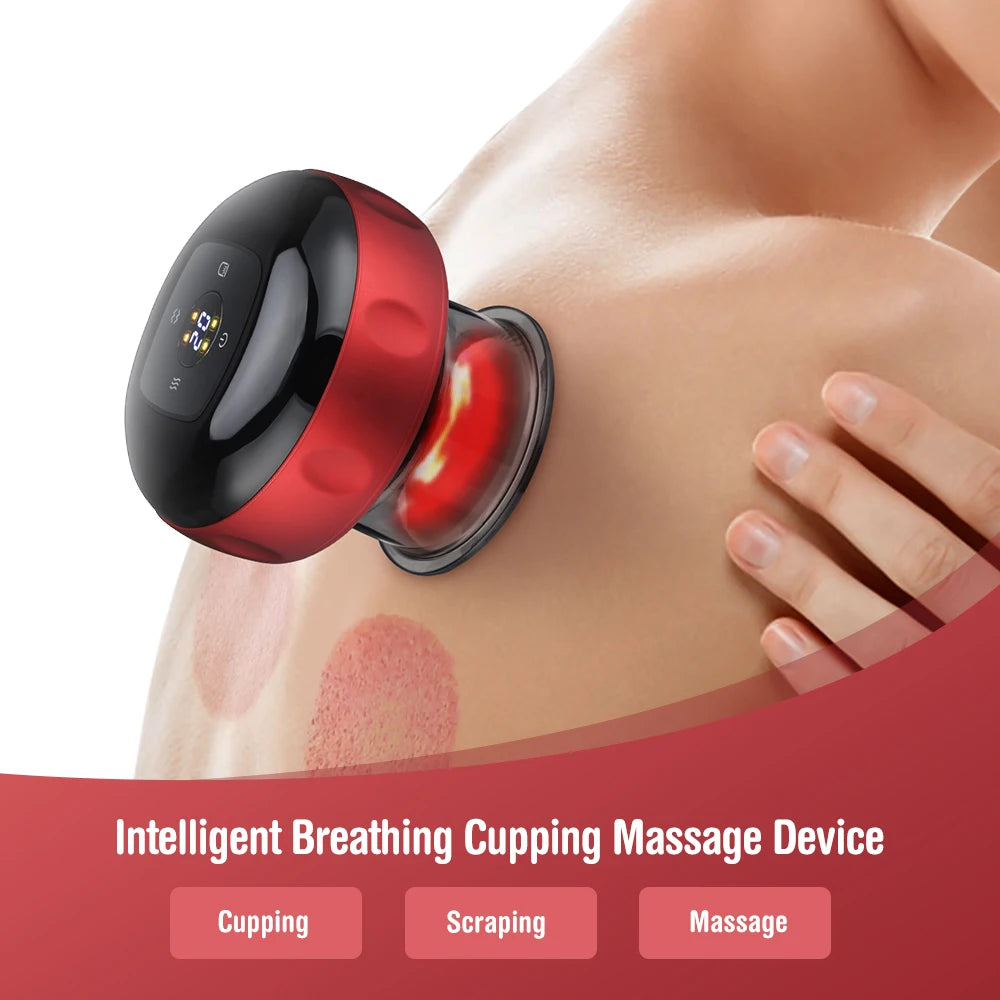 Hailicare Electric Cupping Massager Vacuum Suction Device