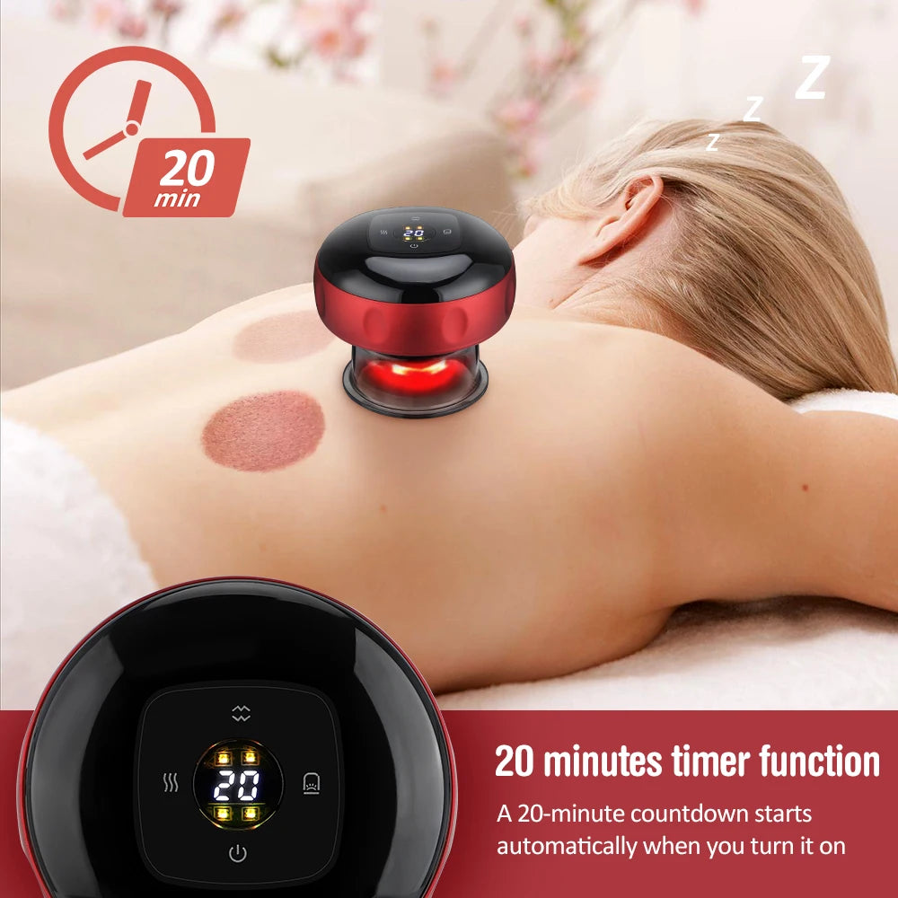 Hailicare Electric Cupping Massager Vacuum Suction Device