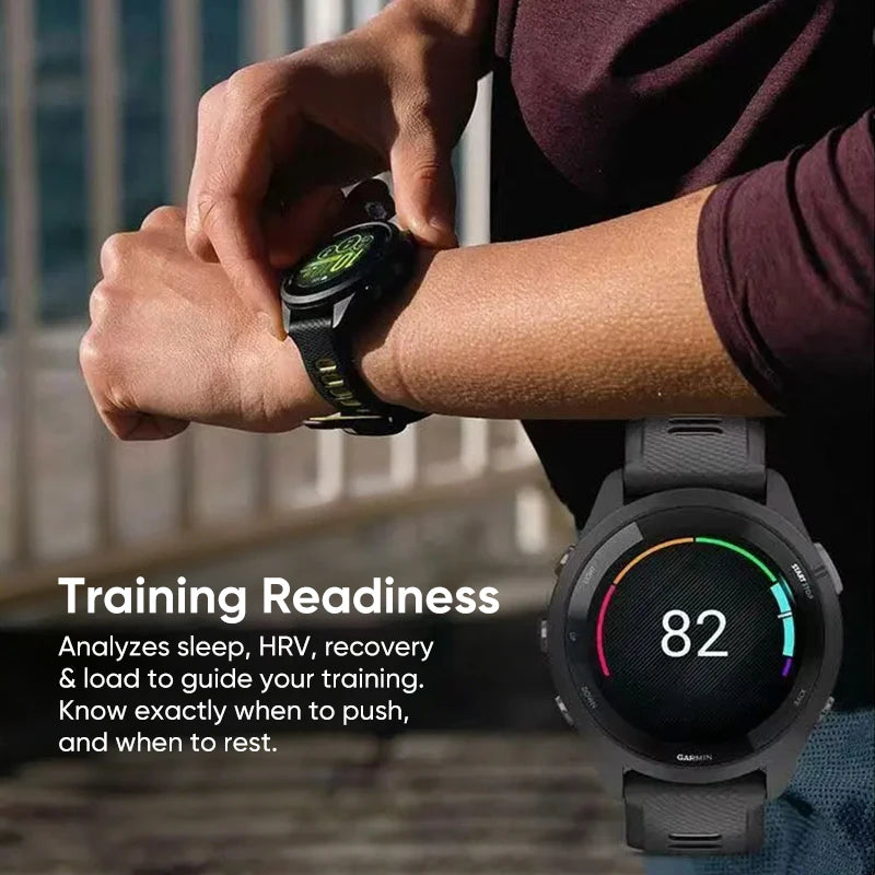 Garmin Forerunner 265 GPS Smartwatch Heart Rate And Training Monitor