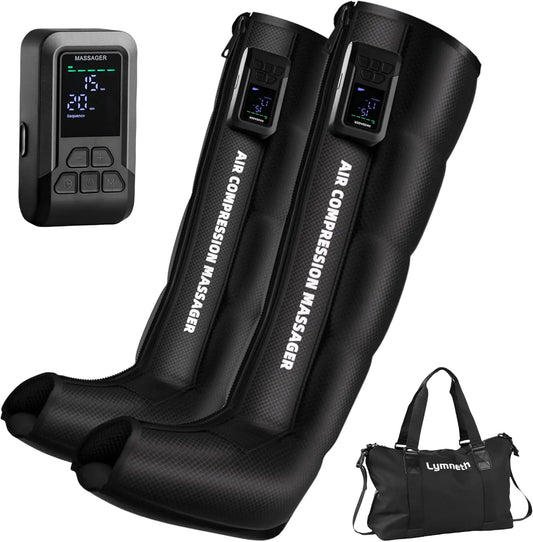 Cordless Air Compression Leg Massager For Circulation And Relief