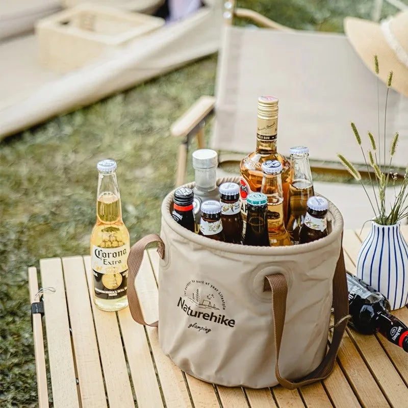 Naturehike Foldable Outdoor Water Bucket For Camping And Fishing