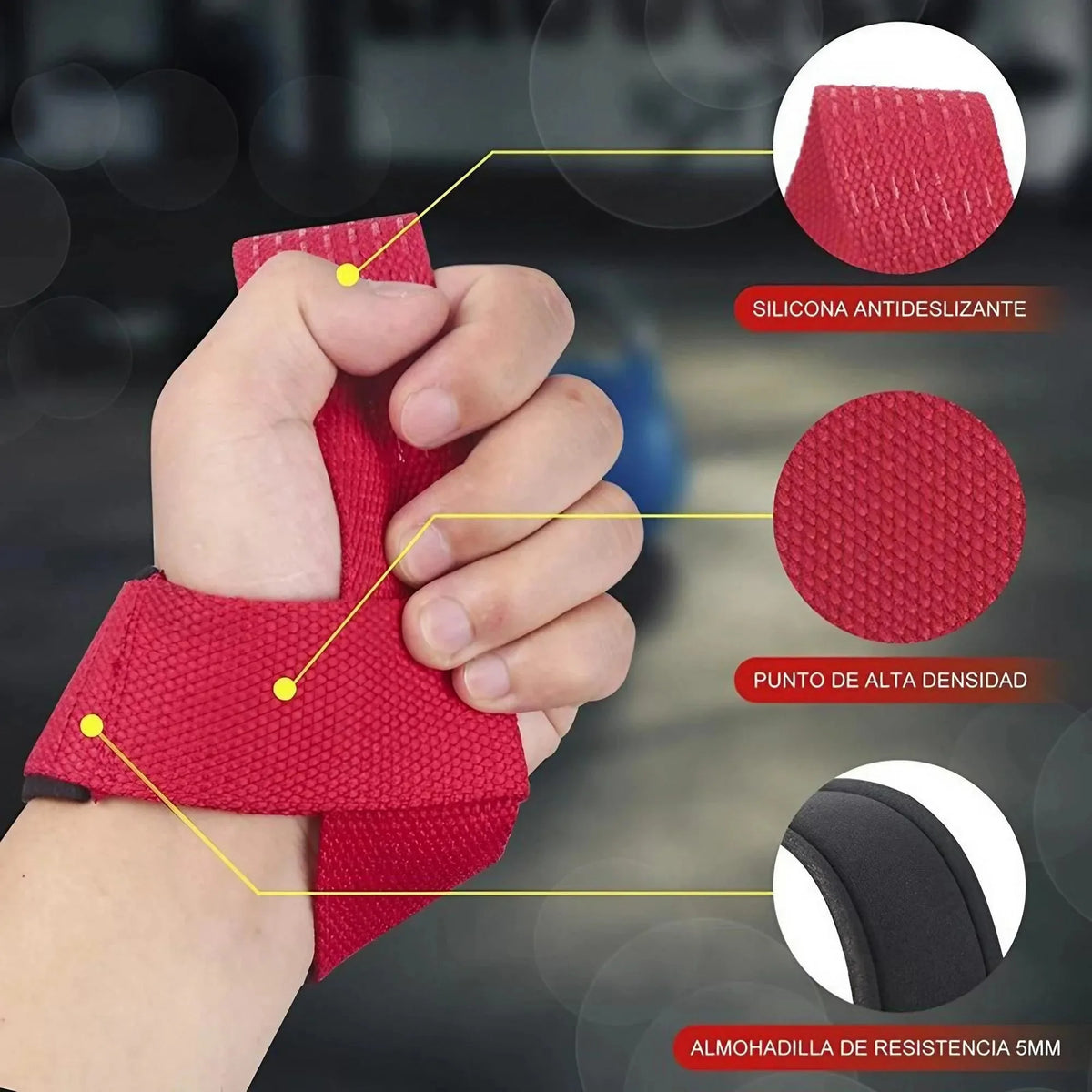Premium Wrist Wraps For Weightlifting And Gym Training