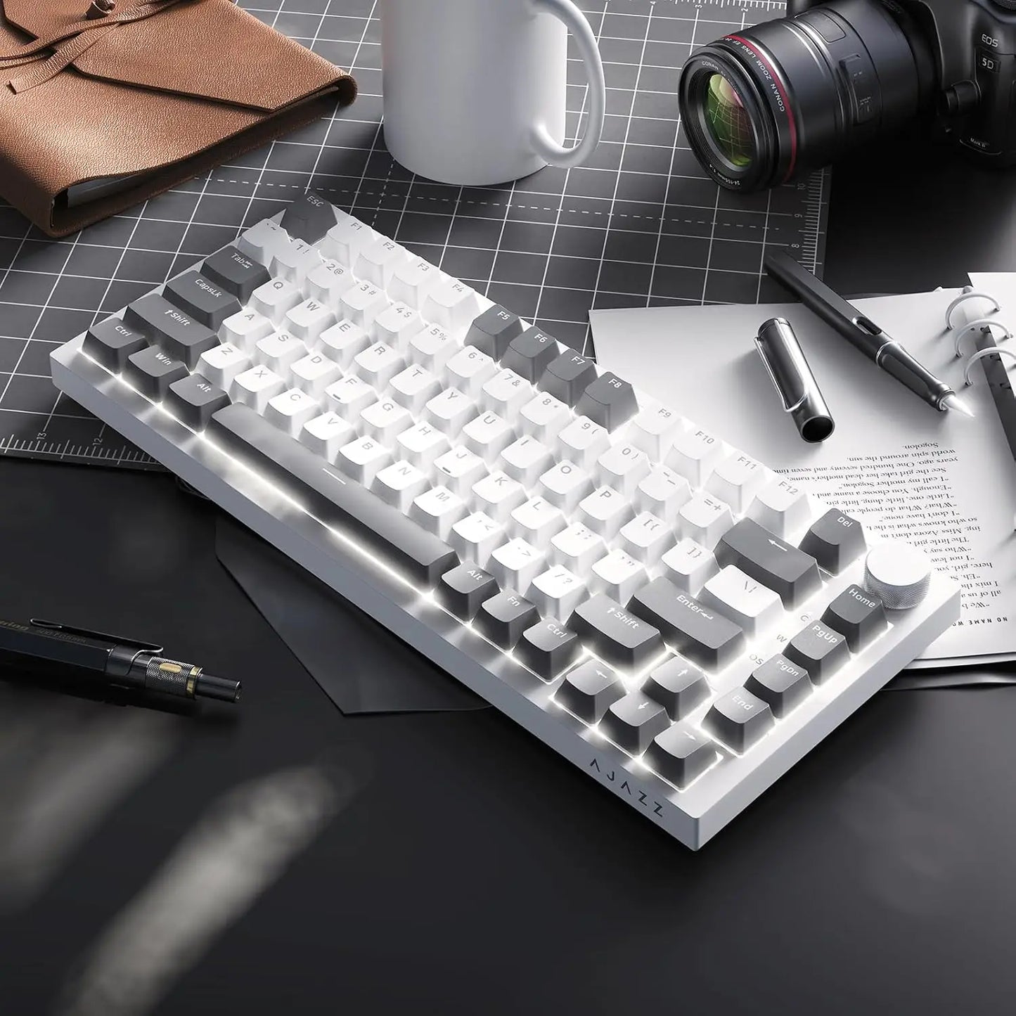 Ajazz AK820 Wired Mechanical Keyboard 75% Layout