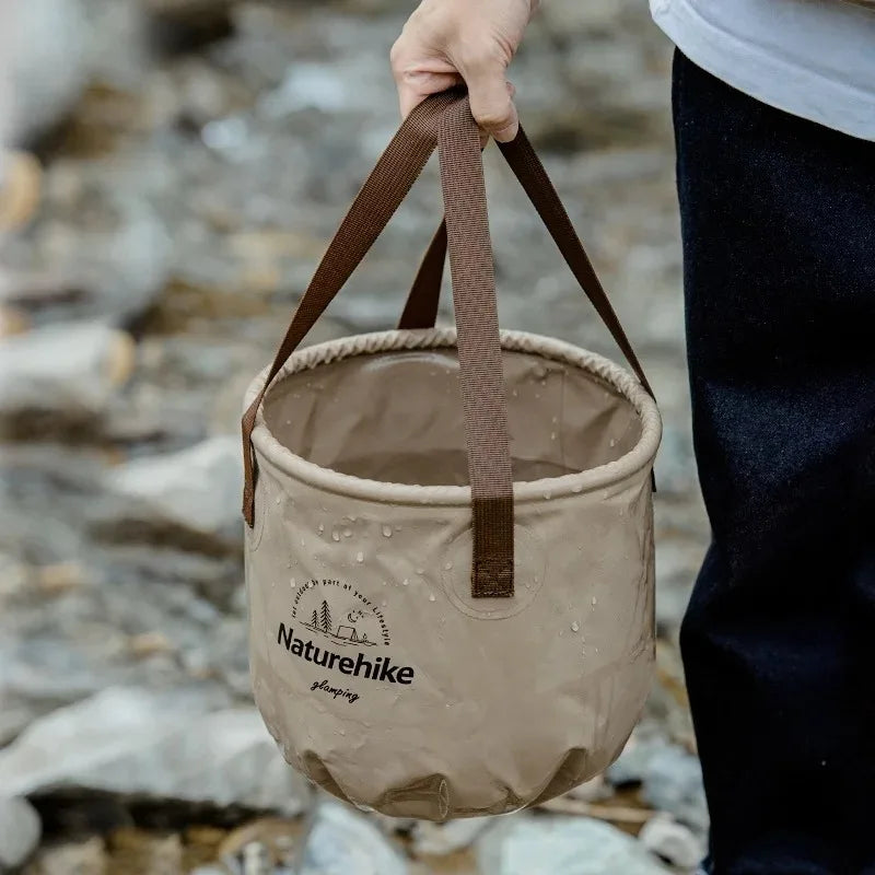Naturehike Foldable Outdoor Water Bucket For Camping And Fishing