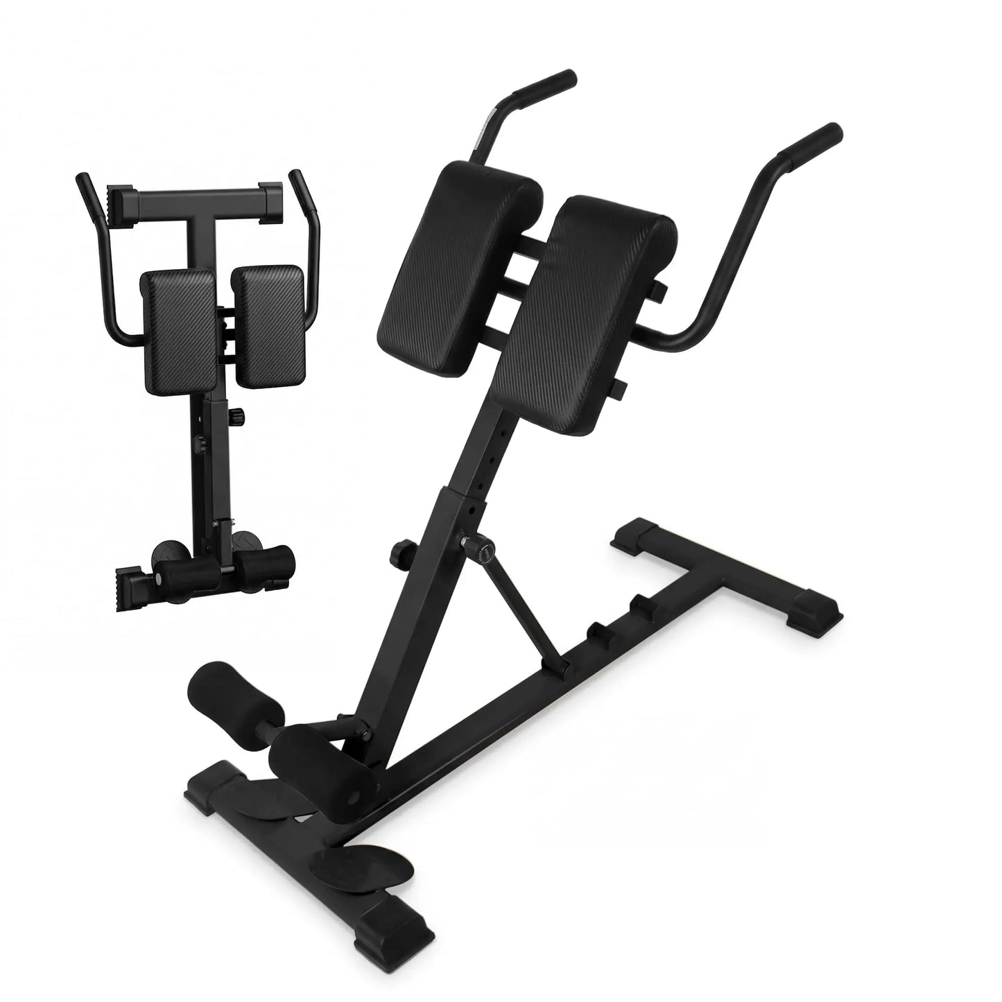 HiMISS Roman Chair Hyperextension Bench For Home Gym