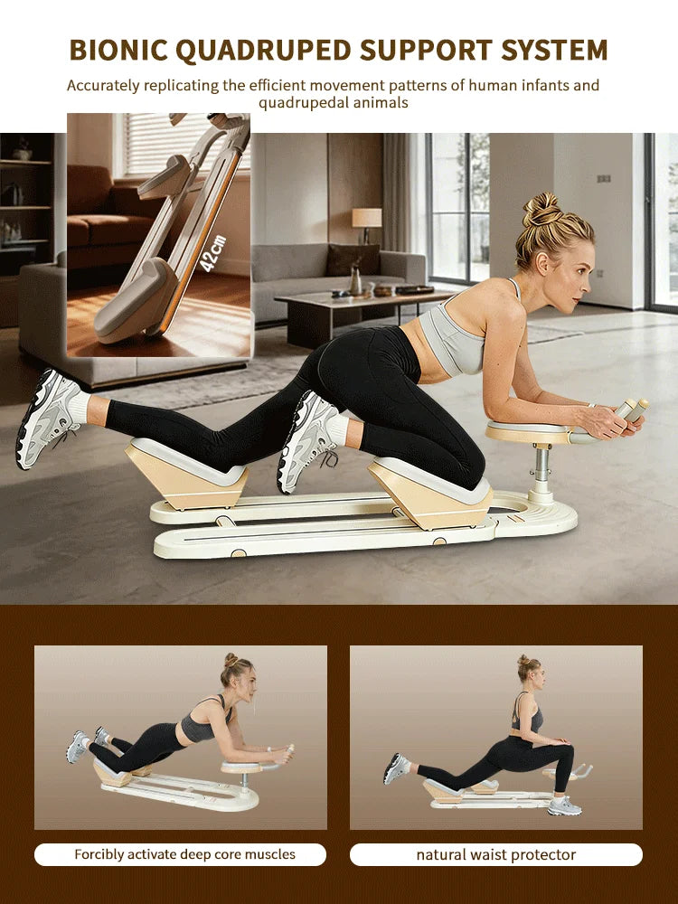 Home Back Stretch Trainer For Abdominal And Spinal Exercises
