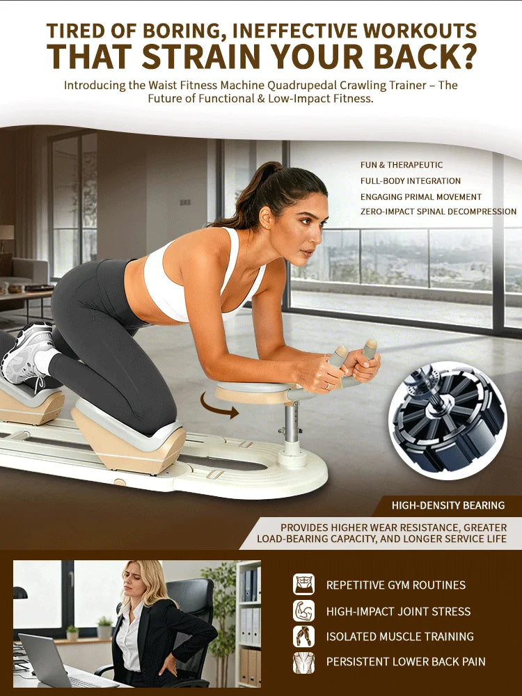Home Back Stretch Trainer For Abdominal And Spinal Exercises