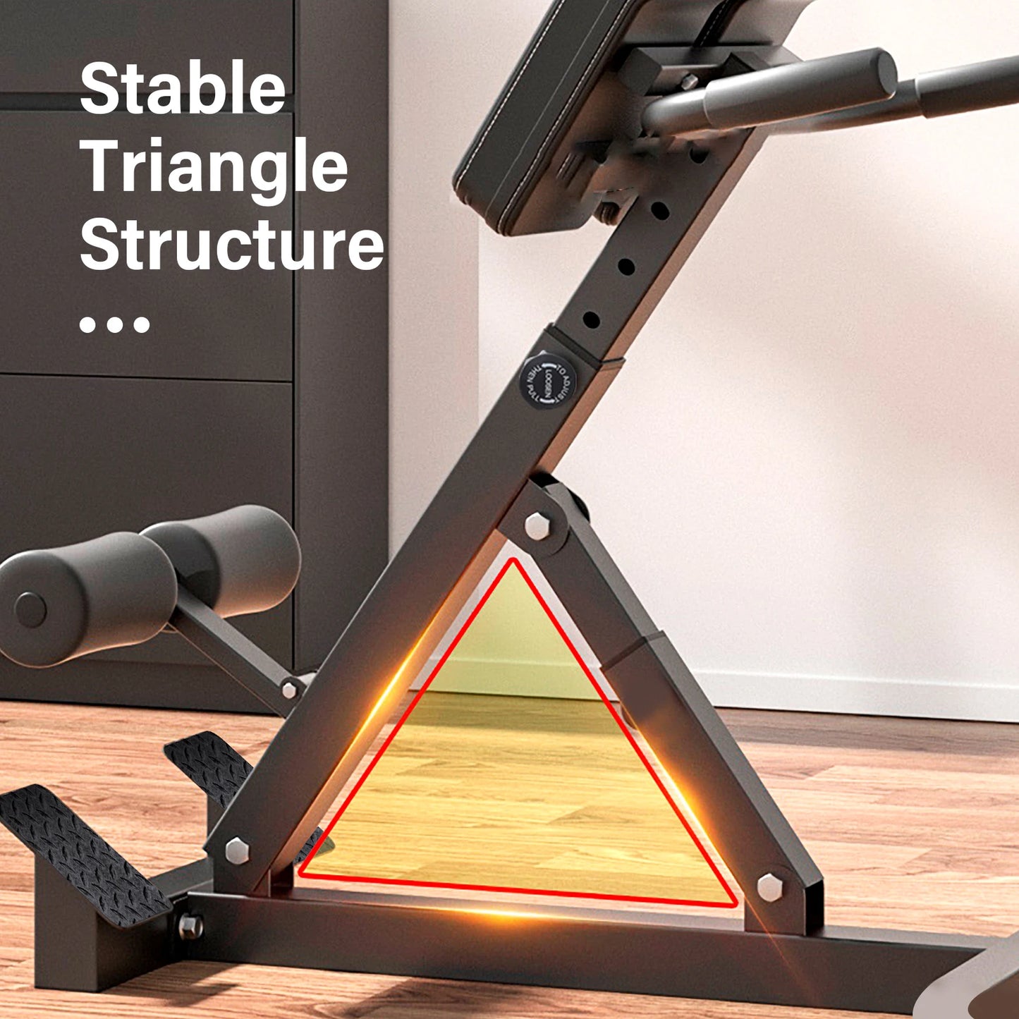 Roman Chair Back Extension Bench For Core Training