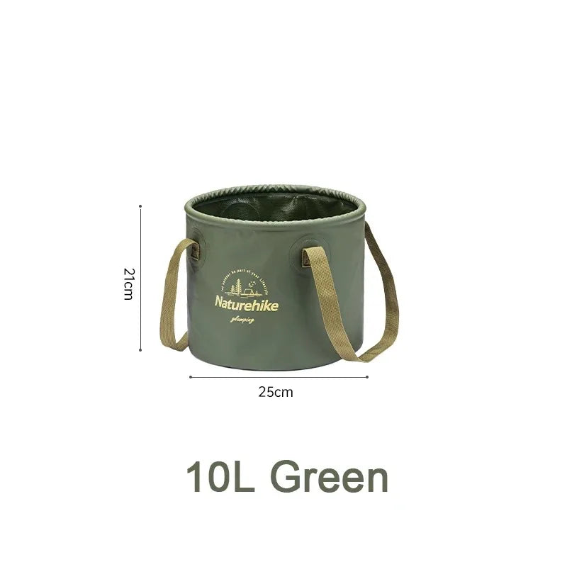 Naturehike Foldable Outdoor Water Bucket For Camping And Fishing