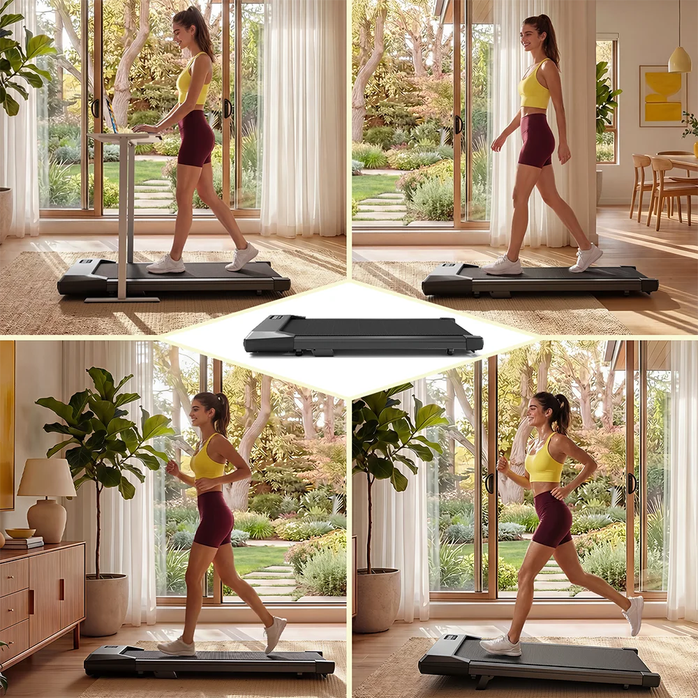 Superun Portable 2in1 Walking Pad With LCD Screen