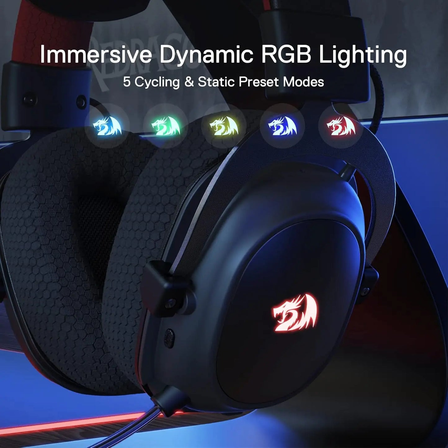 Redragon H510 PRO Zeus X Wireless Gaming Headset 7.1 Sound