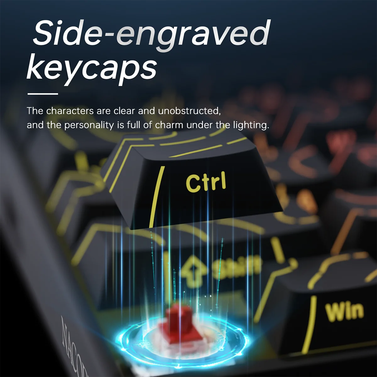 Ajazz NK68 68 Key Hot Swappable Mechanical Keyboard