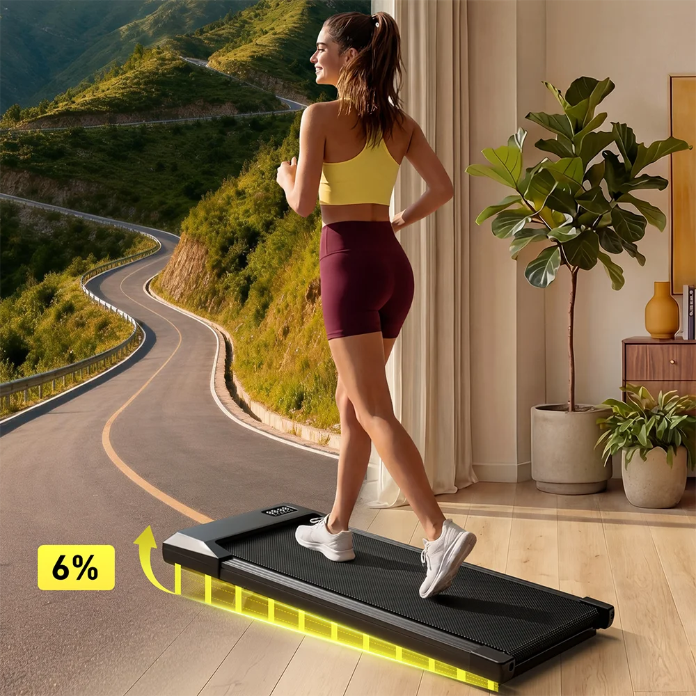 Superun Portable 2in1 Walking Pad With LCD Screen