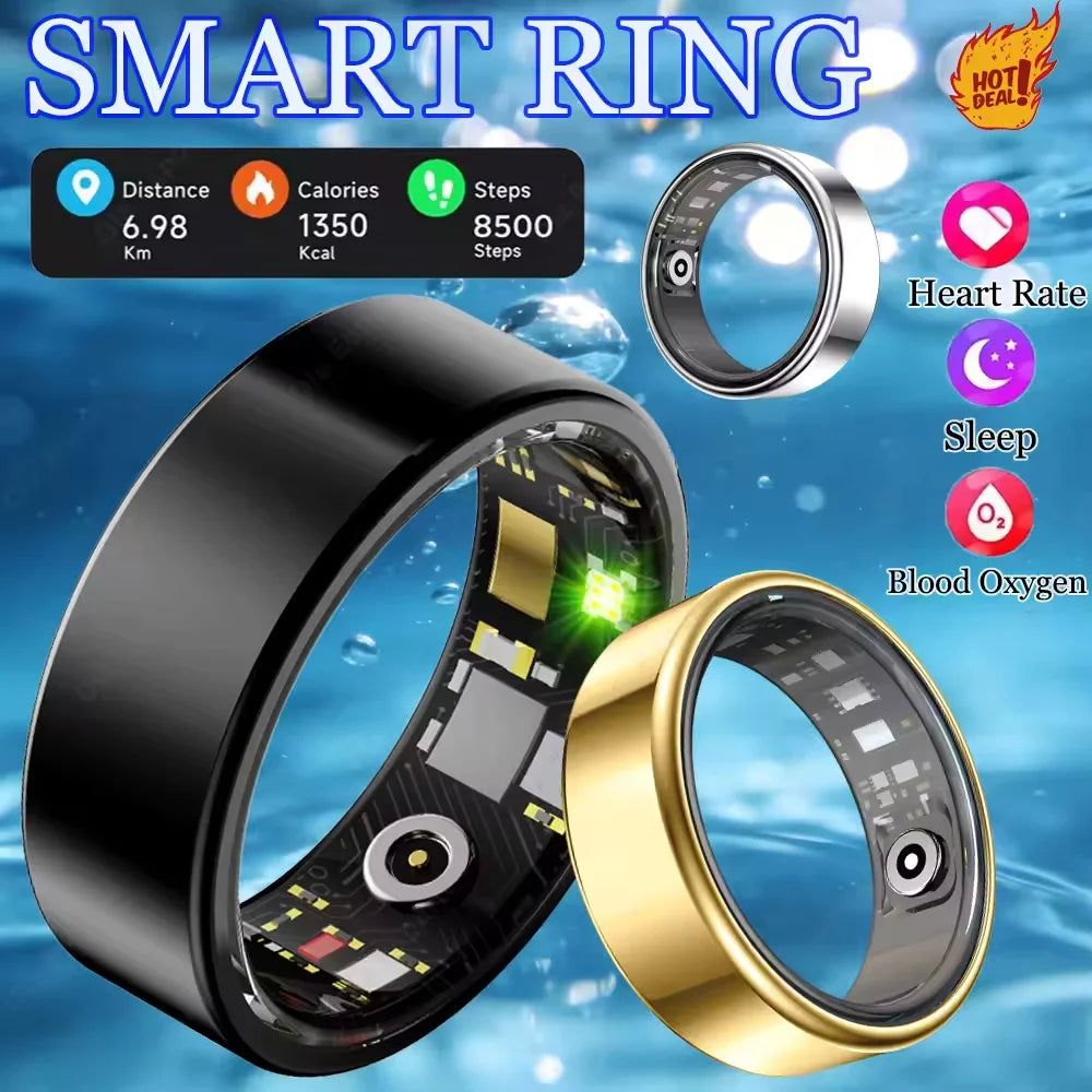 Xiaomi Smart Ring Health Monitor With Heart Rate Blood Pressure