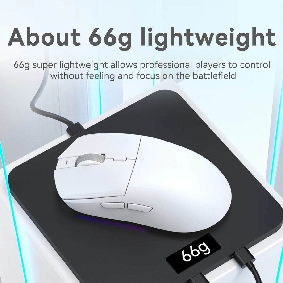 Ajazz AJ139 V2 Wireless Gaming Mouse 1000Hz PAW3311