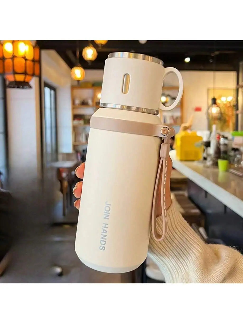Vacuum Insulated Stainless Steel Leakproof Water Bottle With Lid