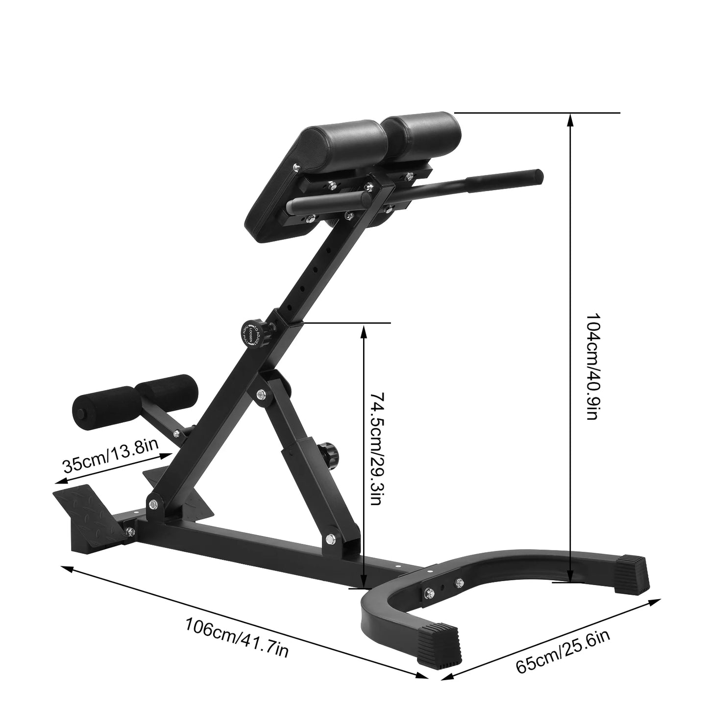 Roman Chair Back Extension Bench For Core Training