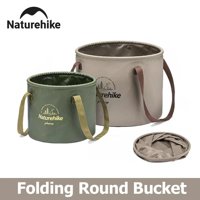 Naturehike Foldable Outdoor Water Bucket For Camping And Fishing