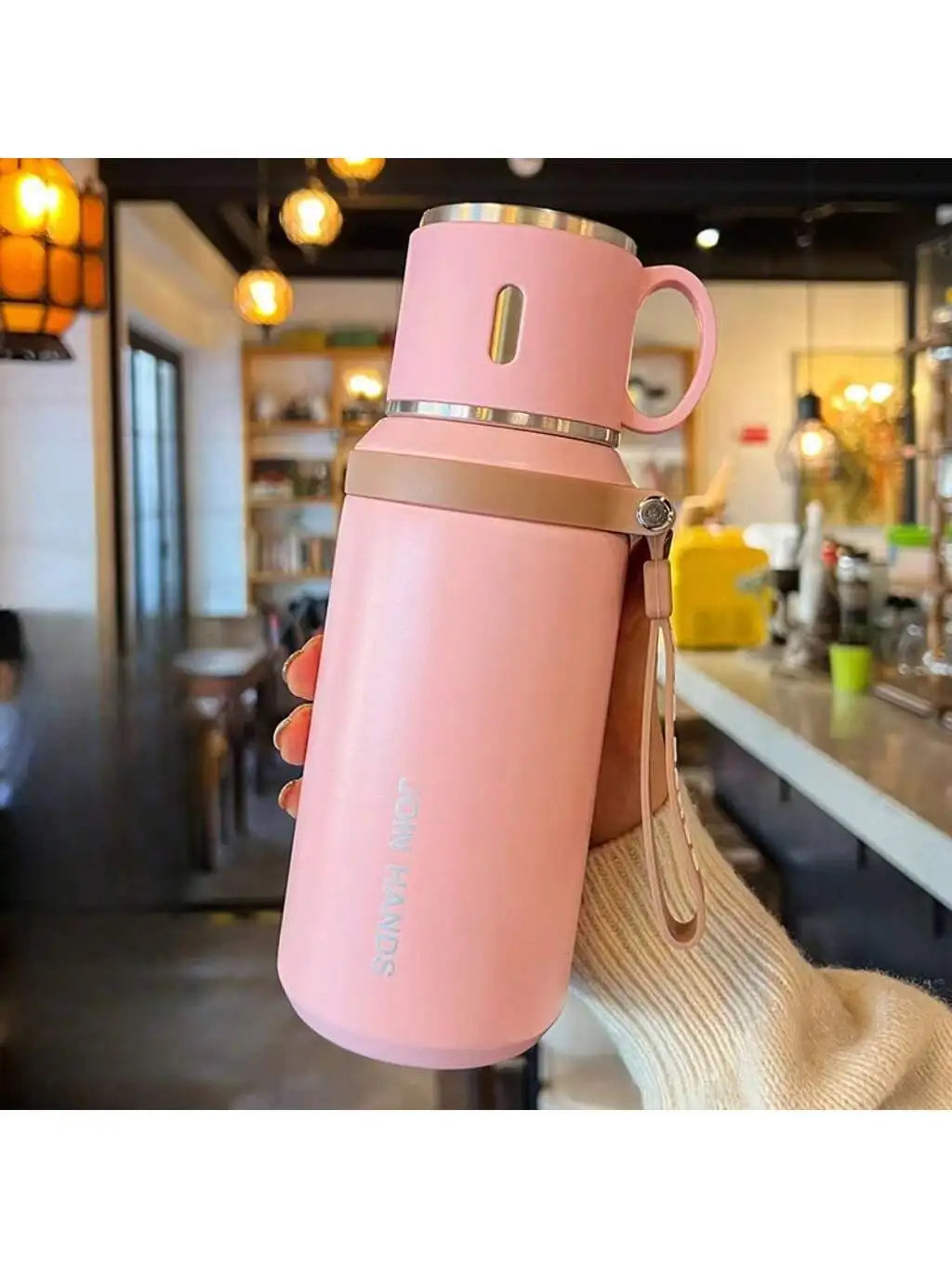 Vacuum Insulated Stainless Steel Leakproof Water Bottle With Lid