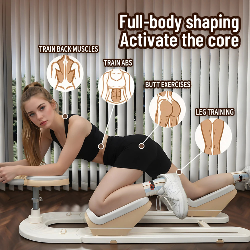 Spine Twist Stretch Trainer for Waist Toning and Core Activation