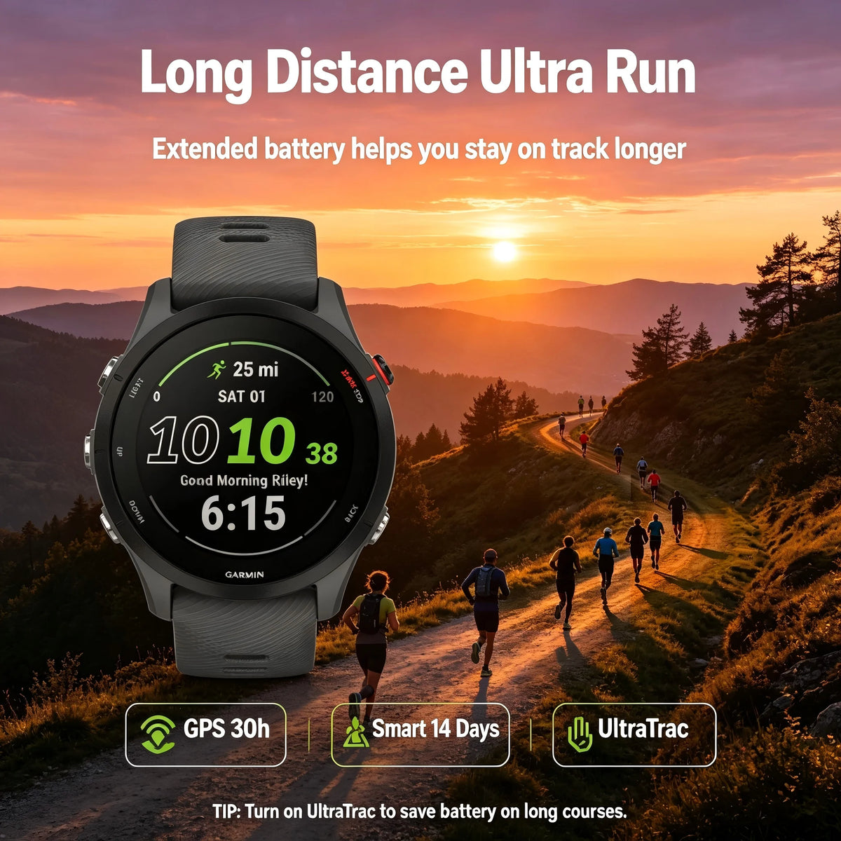 Garmin Forerunner 255 Multisport GPS Smartwatch