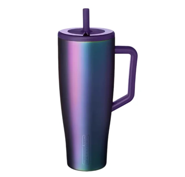 Leakproof Insulated Stainless Steel Travel Tumbler With Handle