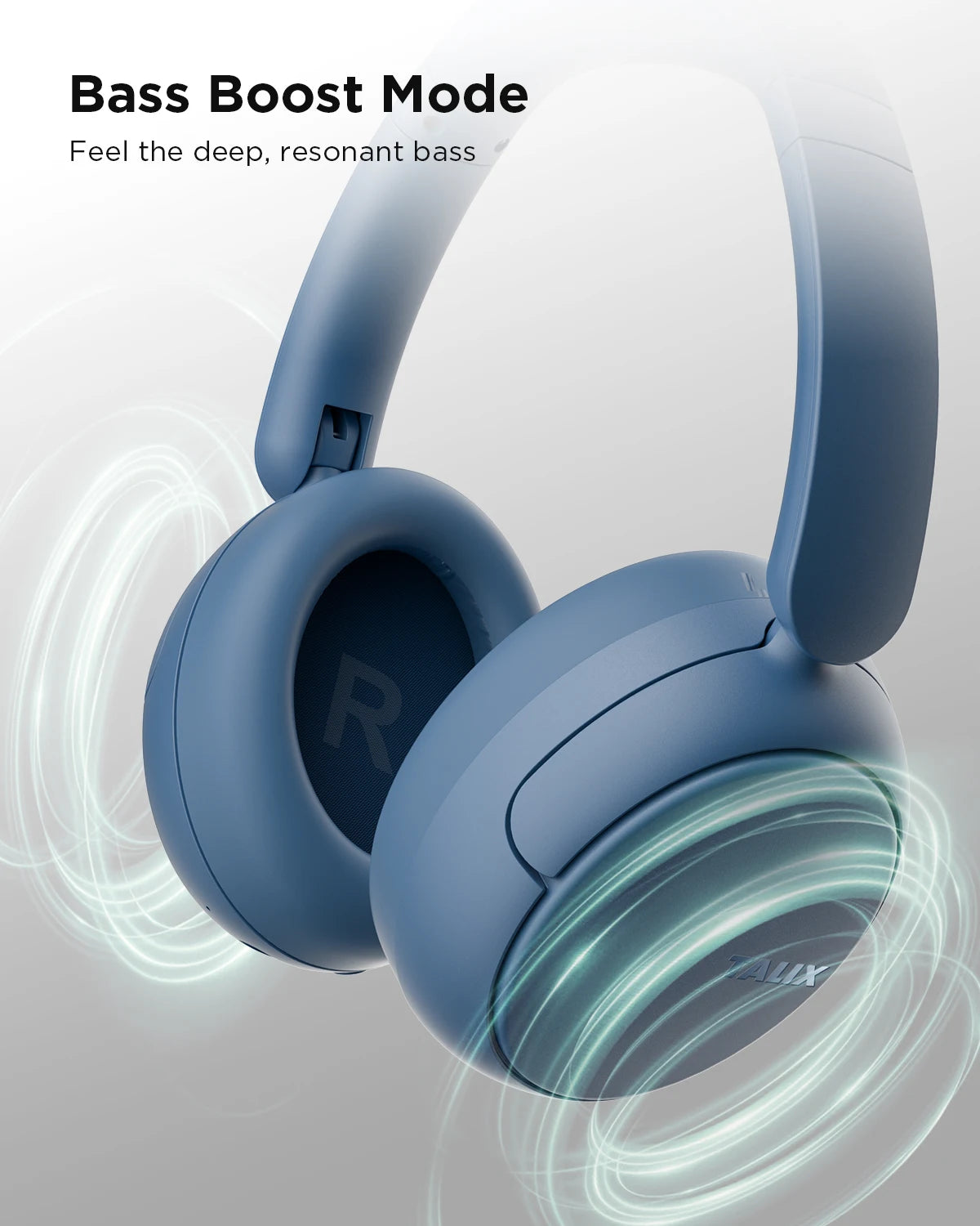 TALIX H30 Wireless Over Ear Bluetooth Headphones Hybrid ANC
