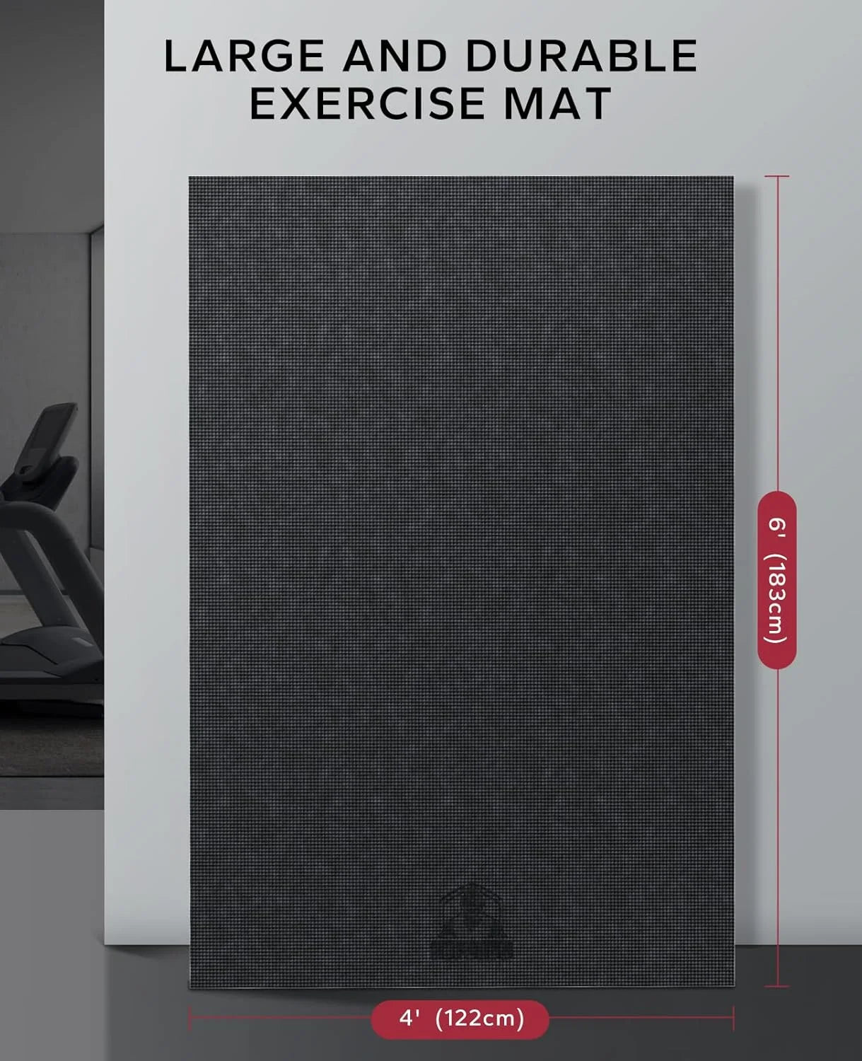 Hapbear 8Mm Thick Pvc Gym Fitness Flooring Mat