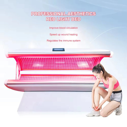 BOMP Red Light Therapy Bed for Skin Rejuvenation