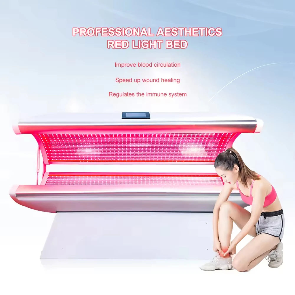 BOMP Red Light Therapy Bed For Skin Rejuvenation