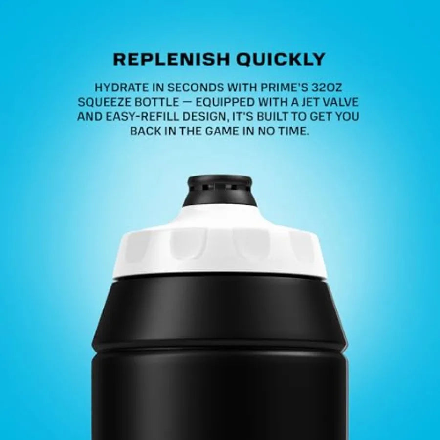 Squeeze Water Bottle BPA Free Leakproof Ergonomic Design