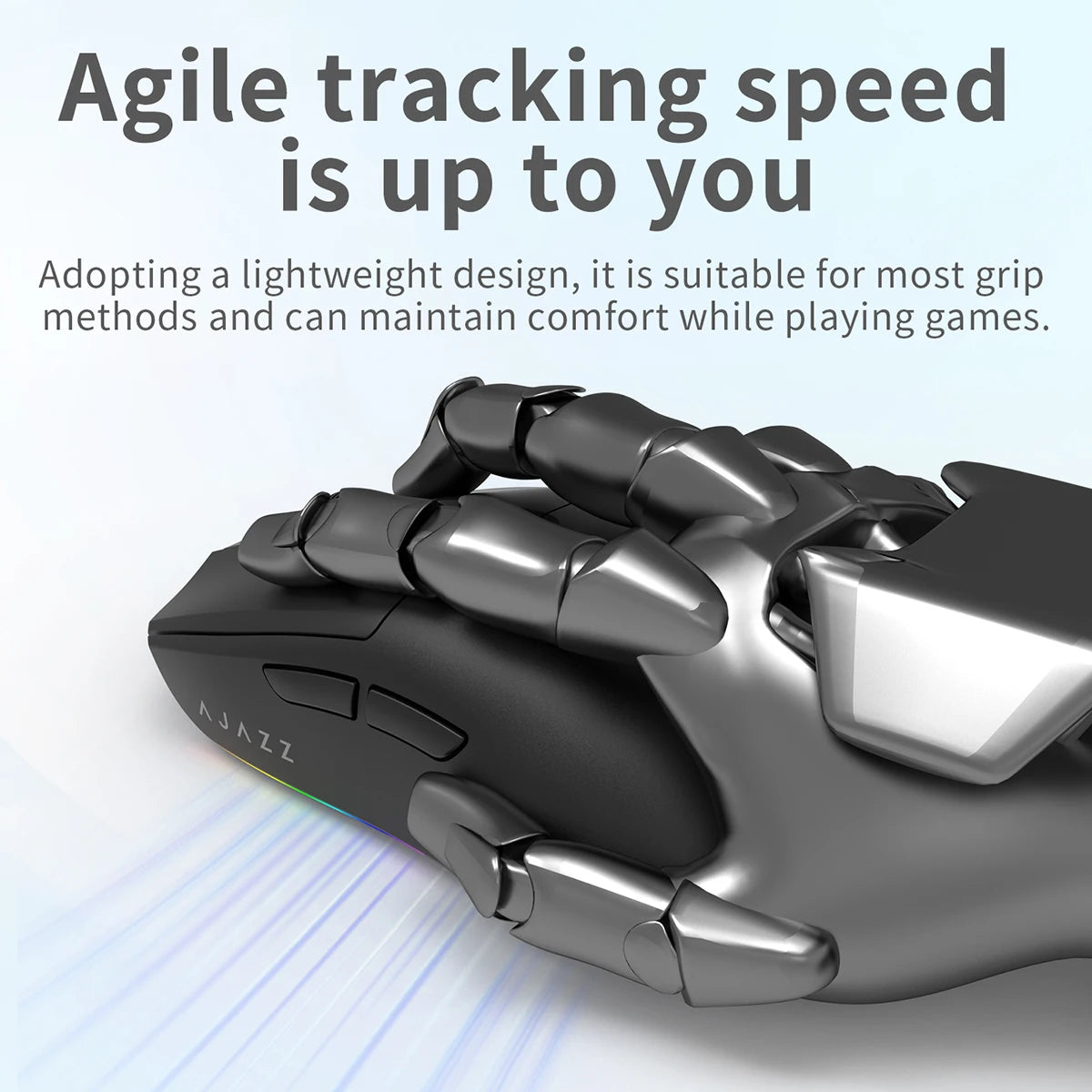 Ajazz AJ139 V2 Wireless Gaming Mouse 1000Hz PAW3311
