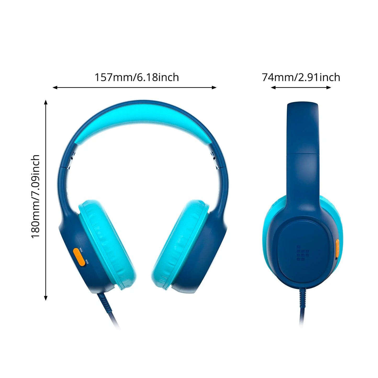 Tronsmart KH01 Wired Kids Headphones With Safe Volume Control