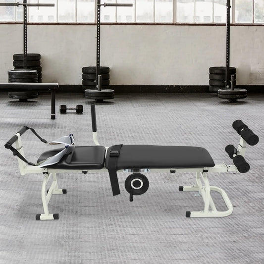 Back Stretch Bench Multifunctional Neck Stretcher Lumbar Traction