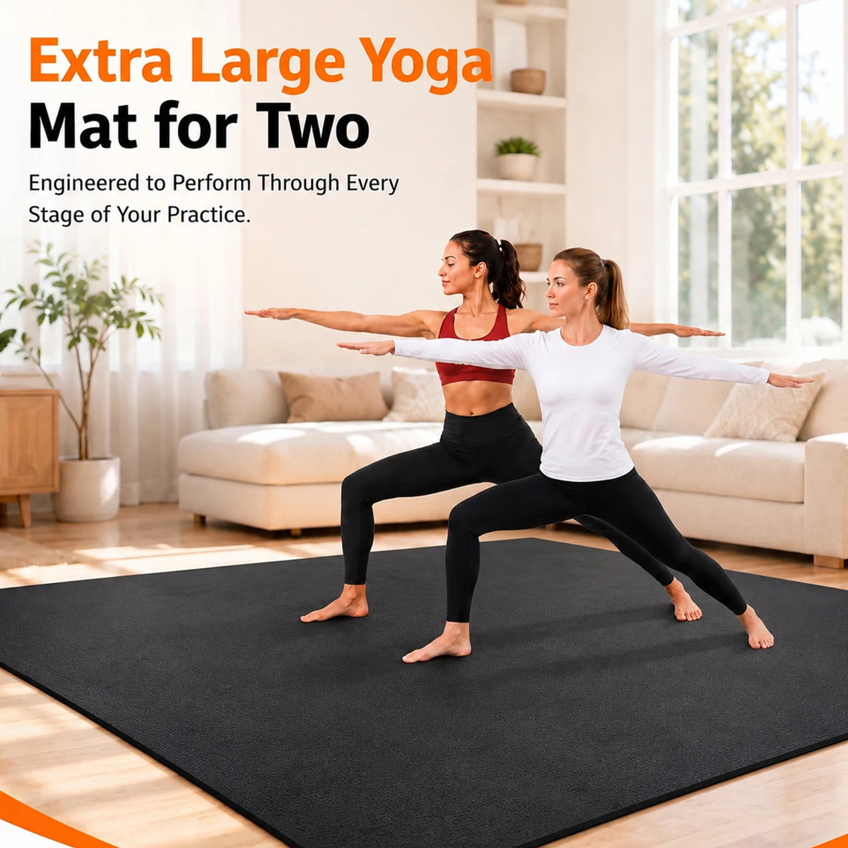 High Density Non Slip PVC Workout Mat For Home Gym