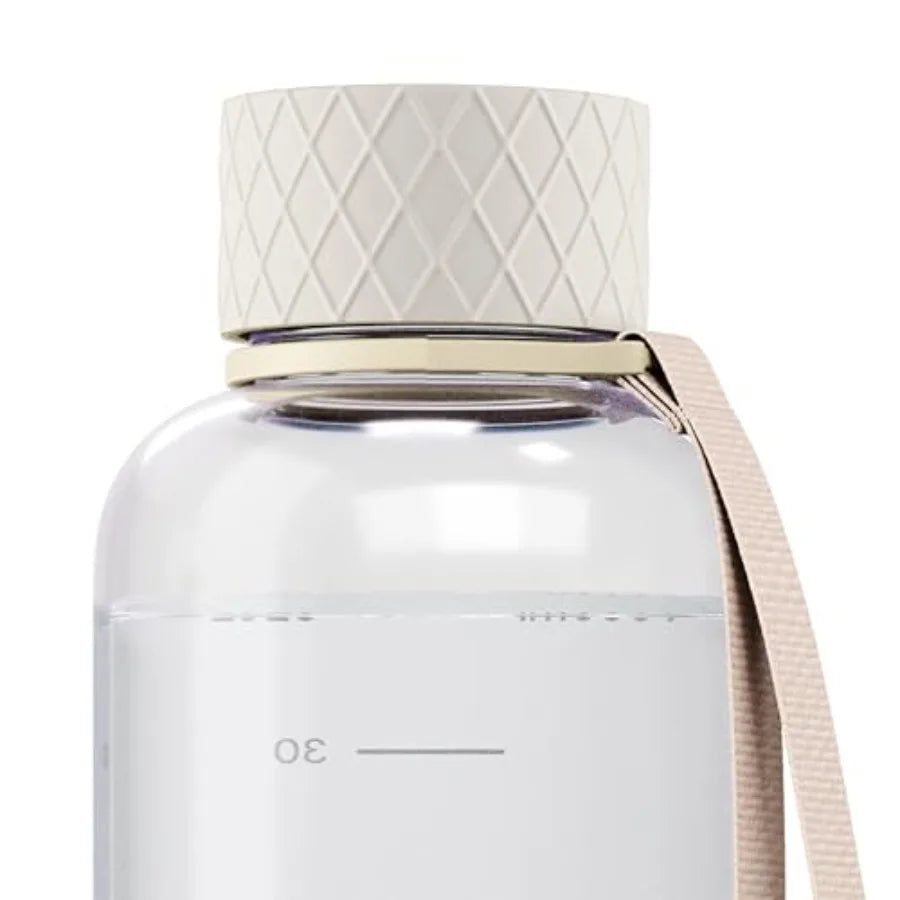 Lightweight Shatterproof Sports Water Bottle With Carry Strap