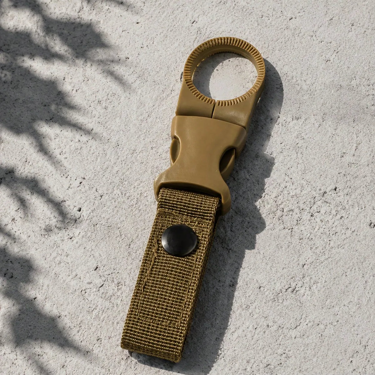 Durable Nylon Carabiner Water Bottle Quick Clip Hook Set