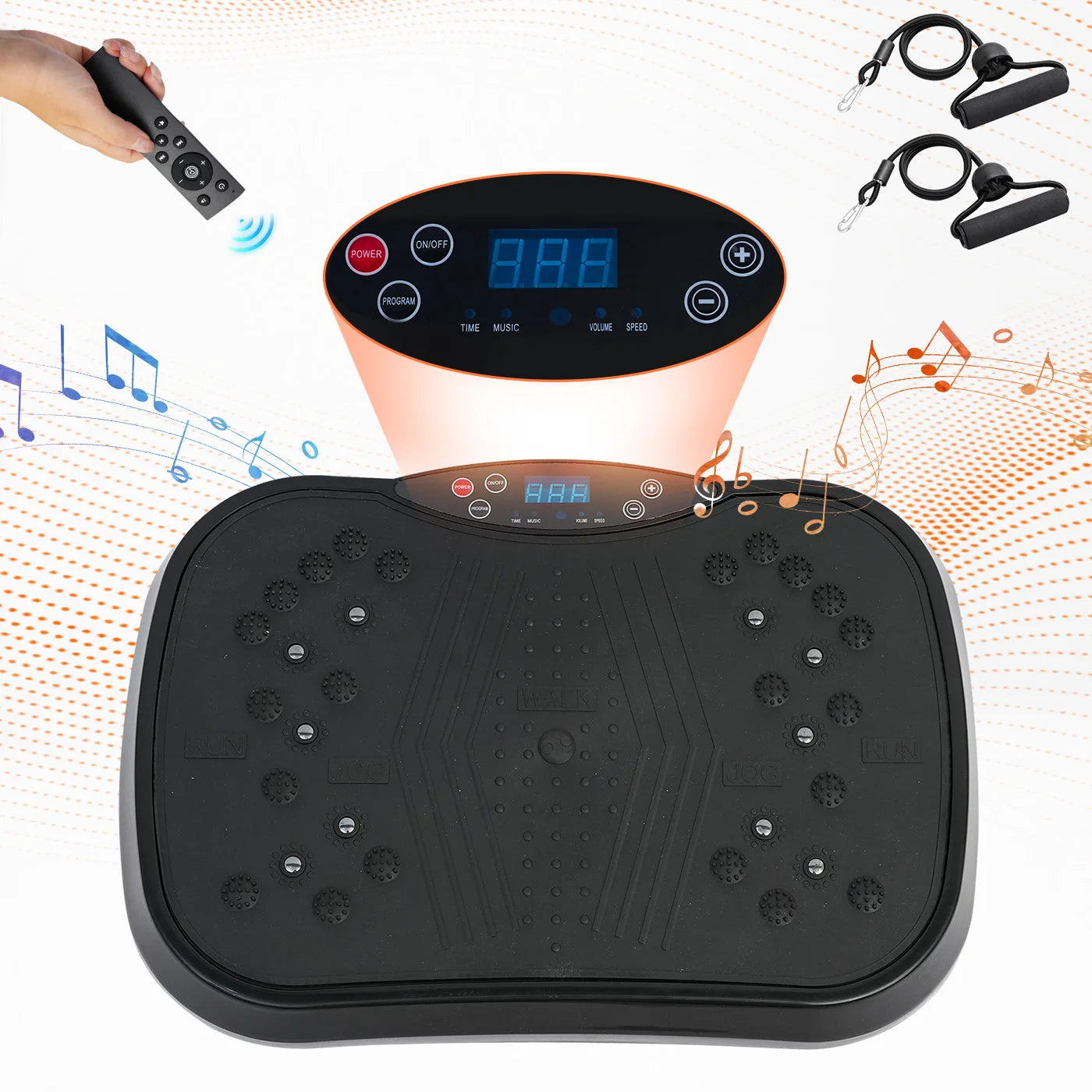 Portable Vibration Plate Exercise Machine For Full Body Workout