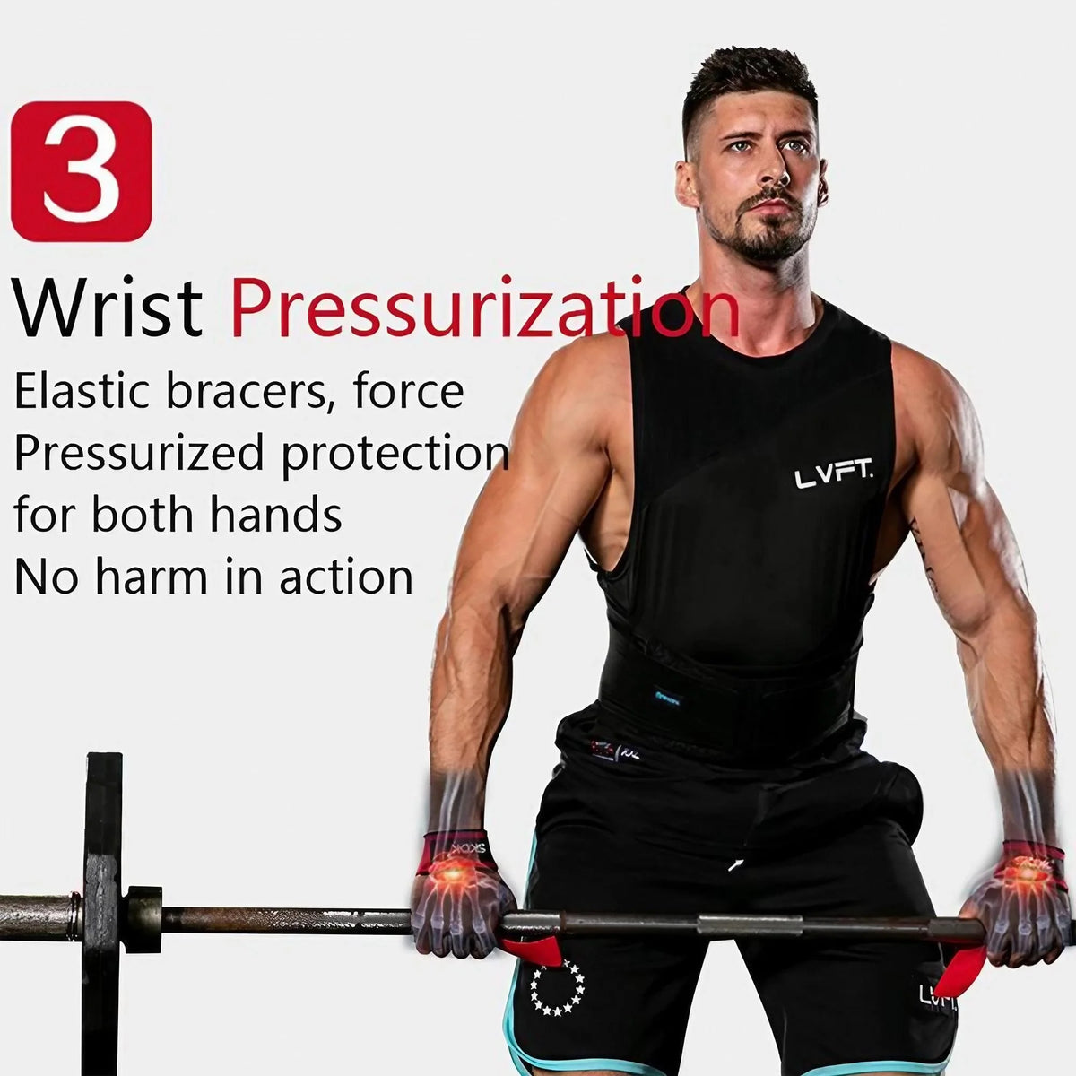 Premium Wrist Wraps For Weightlifting And Gym Training