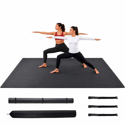 Non Slip Thick PVC Yoga Mat For Home Gym Workouts