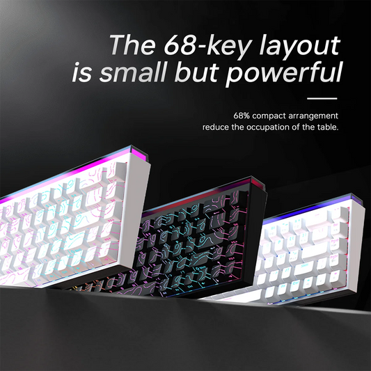 Ajazz NK68 68 Key Hot Swappable Mechanical Keyboard