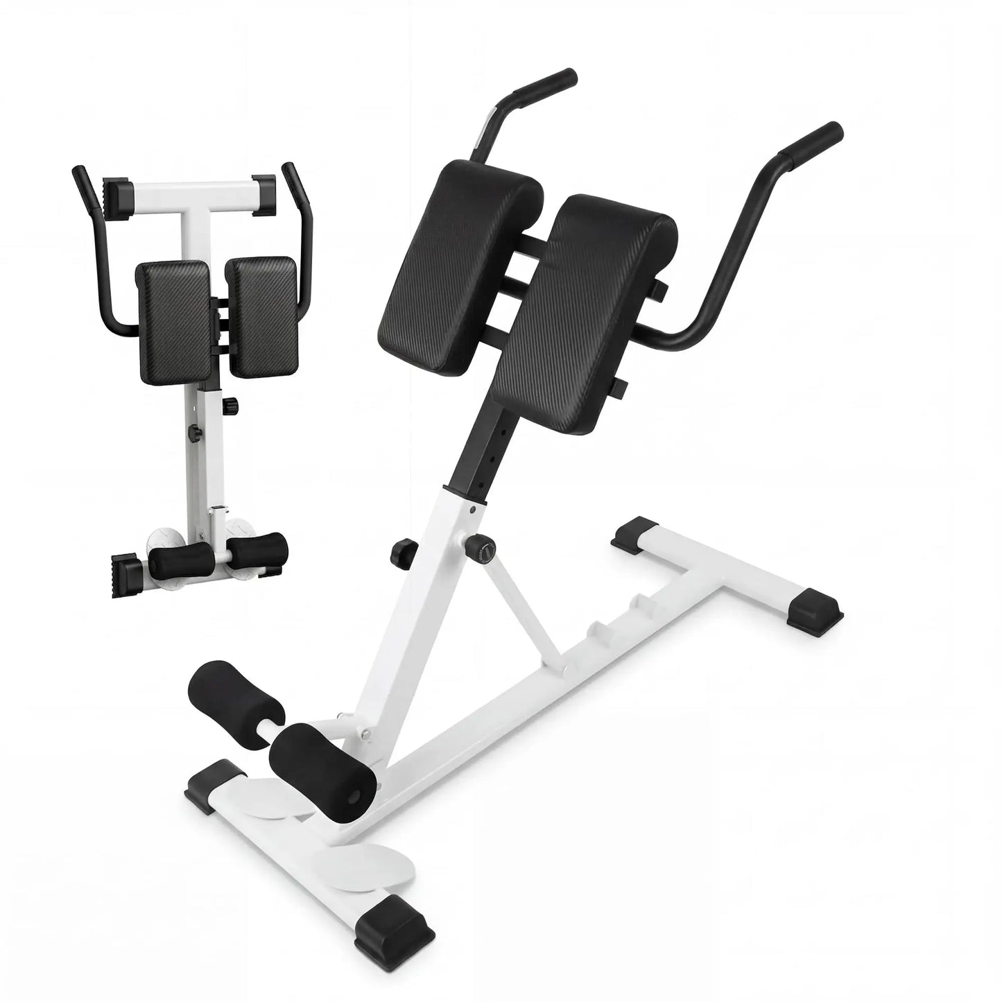 HiMISS Roman Chair Hyperextension Bench For Home Gym