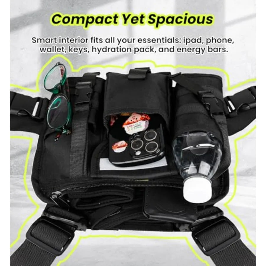 Sports Chest Pack Vest for Running Cycling Hiking