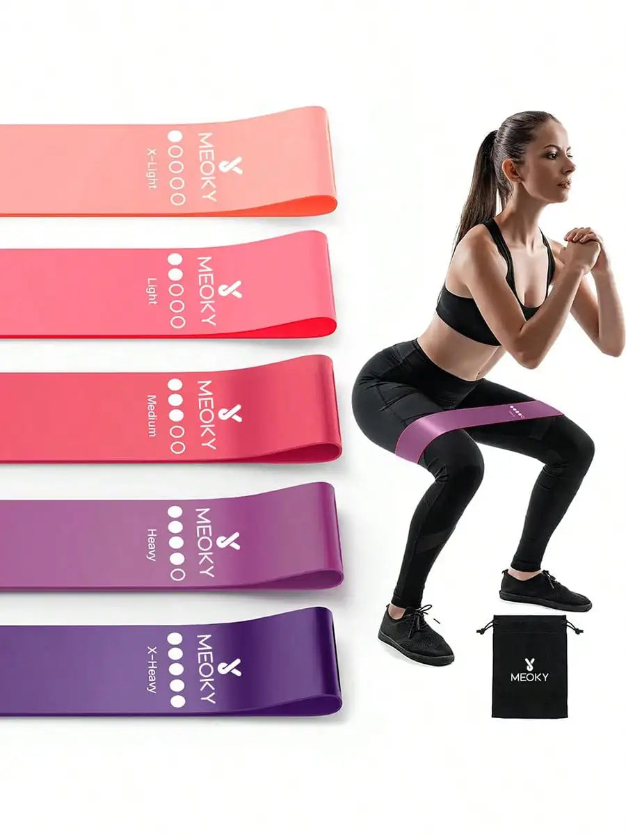 Meoky Premium Resistance Bands Set For Home Cardio Workout